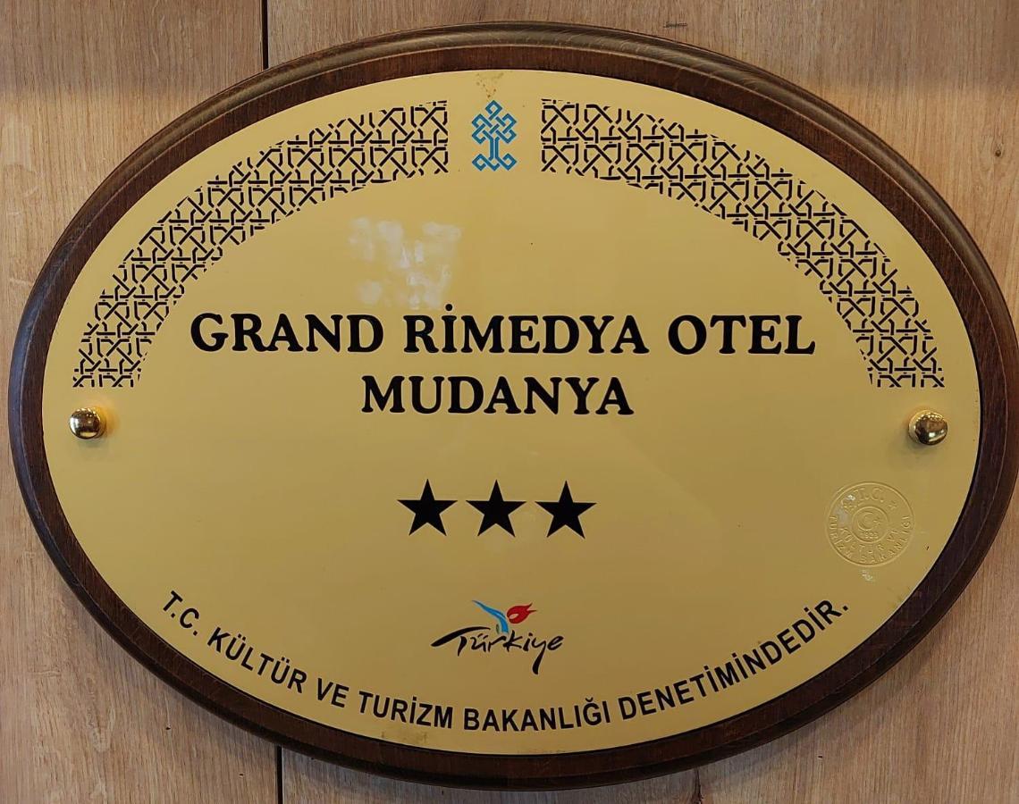 Grand Rimedya Hotel Mudanya ブルサ エクステリア 写真